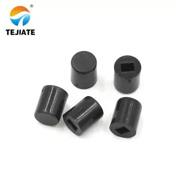 Колпачки для кнопок TEJIATE A06 6x7, 100 шт., синие/зеленые/красные/белые/черные