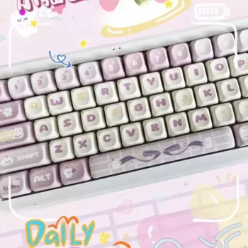 Колпачки для механической клавиатуры Cherry FG, 135 клавиши, Cat Birthday