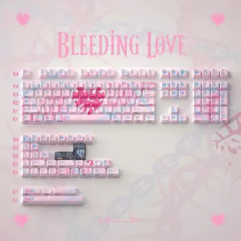 Колпачки для механической клавиатуры Lucky65 HI75 HI8, 141 клавиш