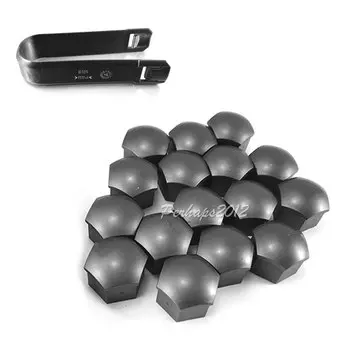 Колпачки для наконечников колёс для Audi A1, A4, A5, A6, A7, A8, Q5, Q7, 321, 601, 173A, Z37, 321601173AZ37, с инструментом, 20 шт.