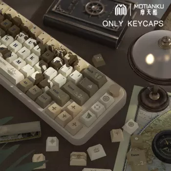 Колпачки ключей old world Cherry Profile для механической клавиатуры dz60/RK61/64/gk61/68/75/84/87/96/980/104/108 GMK ISO PBT