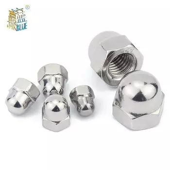 Колпачки на гайки JARBLUE, нержавеющая сталь, M3-M18, 10 шт.