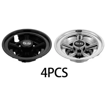 Колпачки на ступицы для гольф-мобиля, профессиональное прочное защитное покрытие, компактные универсальные легкие колпачки на колеса для гольф-мобиля, 4 шт.