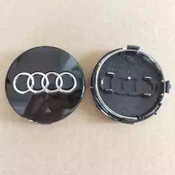 Колпачки на ступицы колеса, центральные колпачки для Audi A3, A4, B8, A6, C7, A5, Q5, Q3Q7, S3, S4, S5, S6, S8, 60 мм, 61 мм, 68 мм, 69 мм, 4 шт.
