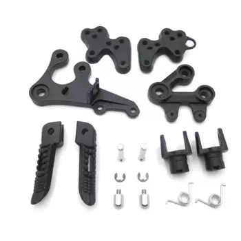 Колышки для Suzuki GSXR1000 2005 2006 2007 2008, черный передний Кронштейн всадника 05-08, бесплатная доставка, запчасти для мотоциклов