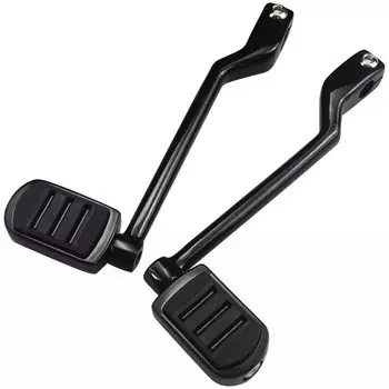 Колышки переключения пятки/носа передние и задние рычаги с подножками переключения передач для Harley Davidson 1986-2017 FL Softail, 1988-2025 Road King, черный