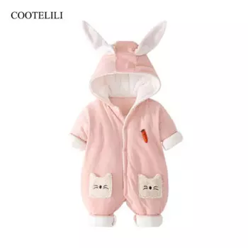 Комбинезон детский зимний, с рисунком панды