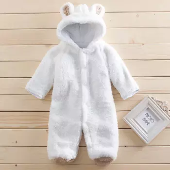 Комбинезон Totoro, хлопковый, с капюшоном, для новорожденных, осенне-зимний, теплый, 2019