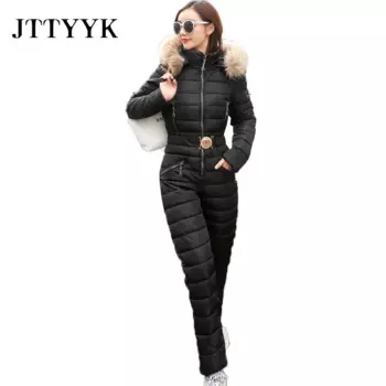 Комбинезон женский лыжный, зимний, дышащий