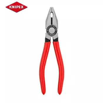 Комбинированные плоскогубцы KNIPEX с захватными зонами для плоского и Круглого Материала, подходят для универсального использования 0301180