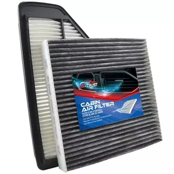 Комбинированный комплект Bi-Trust, воздушный фильтр двигателя и салона для Honda Odyssey 2011 л-2015 CA11042,17220-RV0-A00