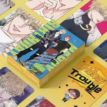 Комиксные карты Ohn Wooju, Yoon Jiheon 55 шт.