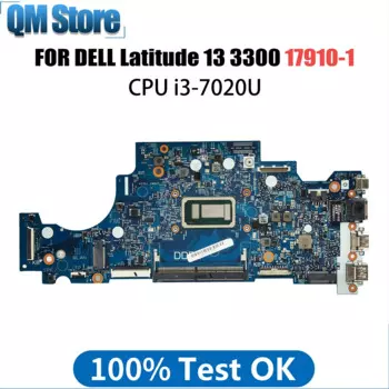 Компьютерная материнская плата для ноутбука DEL Latitude 13 3300 17910-1 CN 0RV5W4 материнская плата с процессором i3-7020U