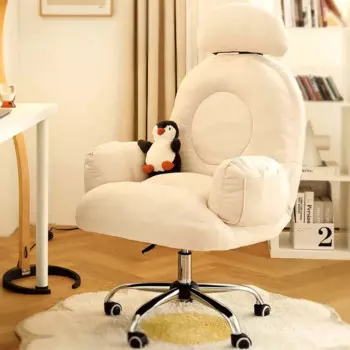 Компьютерное кресло для дома и офиса, утолщенное и расширяющееся моющееся подъемное вращающееся кресло с шезлонг для общежития, студенческое кресло для игр