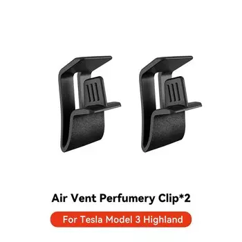 Компактный зажим для рассеивателя воздухоотвода YZ для Tesla Model 3 Y Highland Juniper, адаптер для крепления автомобильных освежителей воздуха и обновления интерьера