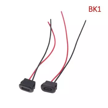 Комплект 2 шт., разъемы USB Type-C, водонепроницаемые, JETTING