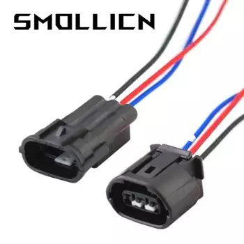 Комплект 3-контактных 6189-0442 6188-0282 автомобильных 1UZ 2UZ овальных разъемов генератора для Toyota Nissan Lexus