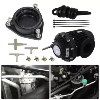 Комплект адаптеров SSQV BOV Blow Off Valve подходит для Honda Civic 1,5 л с турбонаддувом 2016-2022 гг.