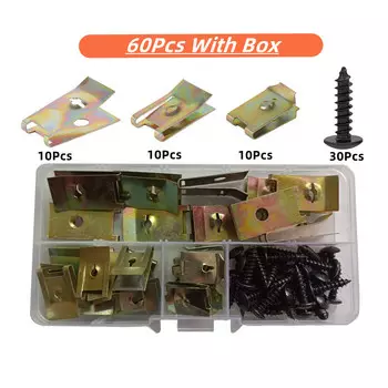 Комплект автомобильных крепежных коробок Детали для ремонта заклепок для Infiniti EX35 EX37 G25 G35 G37 Q30 Q40 Q50 Q60 QX50 QX70 QX4 QX56 FX35 для Nissan NP300 NV200
