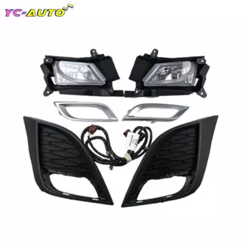 Комплект автомобильных противотумансветильник р, хромированная крышка противотуманной фары, решетка, рамка, противотумансветильник РА, противотумансветильник фара s для Mazda 3 BL 2008-2013