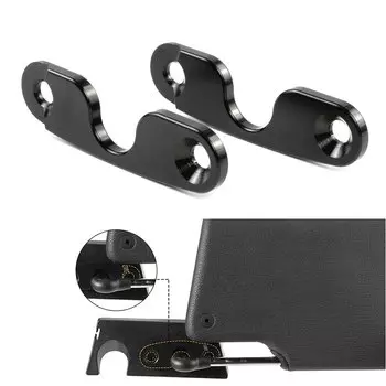 Комплект автозажимов для солнцезащитного козырька, ремонтный комплект, защитные автомобильные аксессуары для Jeep Wrangler JK JL Gladiator JT Metal 2018 2019 2020 2021 2022