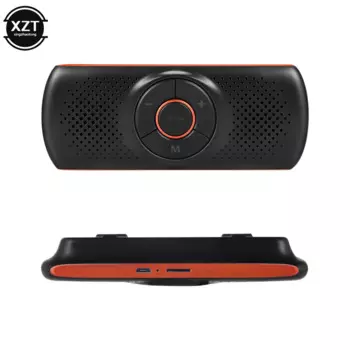 Комплект беспроводной связи Bluetooth для автомобиля громкоговоритель Handsfree, солнцезащитный козырек, динамик телефона, автомобильный Bluetooth музыкальный плеер, звук аксессуары для ресивера