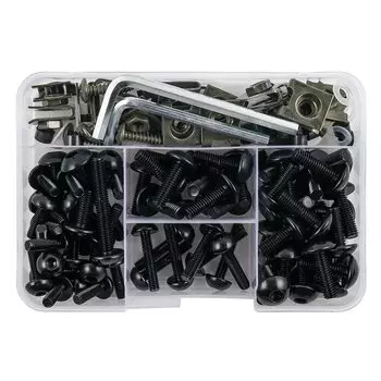 Комплект болтов обтекателя 155 шт., винты с ЧПУ, гайки для Honda CBR600RR CBR900RR CBR929RR CBR1000RR CBR 600RR 900RR 929RR 1000RR 600 F2 F3 F4