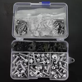 Комплект болтов обтекателя мотоцикла, зажимы для гаек, алюминий с ЧПУ для Honda CBR1000RR FIREBLADE SP CBR1100XX BLACKBIRD ST1300 ST1300A