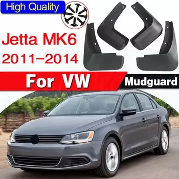 Комплект брызговиков для VW Jetta Mk6 A6 2011 2012 2013 2014 Vento Sedan Брызговики Передние и задние брызговики Брызговики Fender