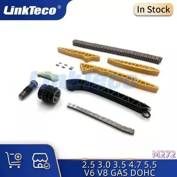 Комплект цепи ГРМ двигателя для Mercedes-Benz G550 GL450 GLK350 SL550 E550 W203 W164 2,5 3,0 3,5 4,7 L V6 V8 GAS DOHC M272