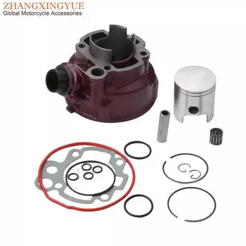 Комплект цилиндров с большим отверстием для мотоцикла 49 мм, 90 куб. См, для двигателя IPC SM 50 Supermoto SMX SX Supercross 50cc 2T AM6 Minarelli