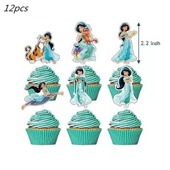 Комплект декора для дня рождения Аладдин Принцесса Жасмин