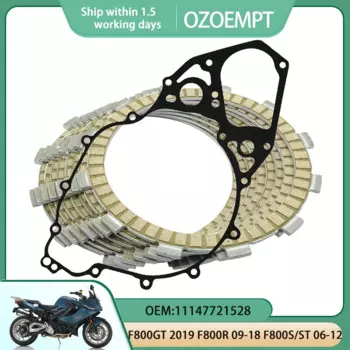 Комплект дисков сцепления и крышки мотоцикла OZOEMPT, подходит для F800GT 2019 F800R 2009-2018 F800S/ST 06-12