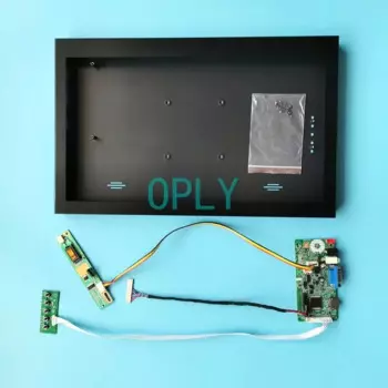 Комплект для LP141WX1 LP141WX3 1CCFL инвертор подсветки LVDS 30 Pin 1280*800 ЖК-дисплей 58C плата контроллера + Металлический Чехол 14,1"