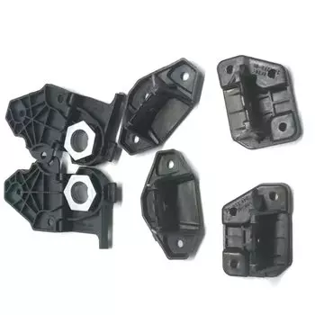 Комплект для ремонта автомобильных фар Bmw 5 Series G30LCI G31G38 F90M5 2020-2023, кронштейн, защитное кольцо, верхний язычок, пластиковые листы для ремонта