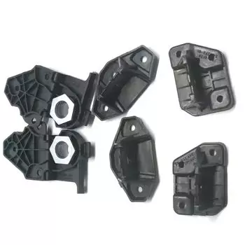 Комплект для ремонта автомобильных фар, кронштейн, защитное кольцо, верхний язычок, Ремонт пластика для Bmw 5 серии G30 LCI G31 G38 F90 M5 2020-2023