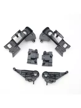 Комплект для ремонта автомобильных фар Mercedes-Benz GLS GLE W166, пластиковые фиксированные углы, черная фотостойка, кронштейн для фары