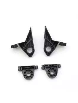 Комплект для ремонта автомобильных фар Mercedes-Benz GLC W253 2016-2018, пластиковые фиксированные углы для ремонта автомобильных фар, черная фотовспышка