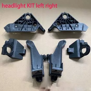 Комплект для ремонта автомобильных фар Mercedes-Benz E Class W207 2009-2012, кронштейн, запасные части, Лапка, черные пластиковые ножки, фиксированная Лапка, ремонт