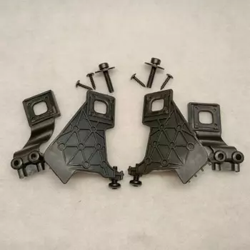 Комплект для ремонта фар автомобиля, кронштейн для фар, коготь 8T 0998122 Б 8Т 0998121 B для Audi A4L B8.5 B8B9 2013-2015 A5 2012-17 Черный пластик