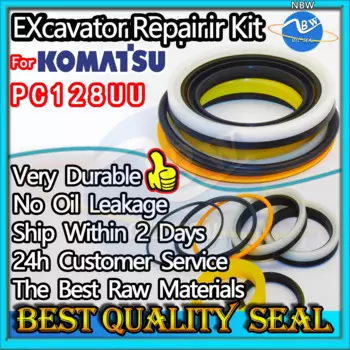 Комплект для ремонта KOMATSU PC128UU, регулируемая раскладная лопата, вращающаяся шестерня, центральное соединение, прокладка