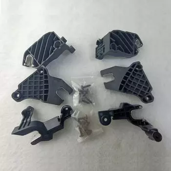 Комплект для ремонта ксеноновых фар Audi A6L C7 2016-2018, кронштейн для фар с зажимом, запчасти для автомобильных фар 4G0998121A 4G0998122A