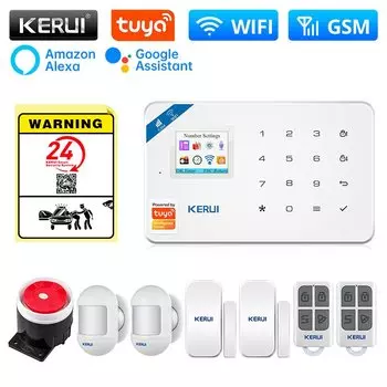 Комплект домашней сигнализации KERUI W181 WIFI GSM
