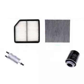 Комплект фильтров из 4 шт., воздушный фильтр, фильтр кондиционера, масляный фильтр, топливный фильтр для FAW besturn X40 T33 R7 1,6