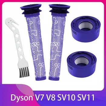Комплект фильтров OSSIEAO для Dyson SV11 V7 Motorhead SV10 V8 Animal/Absolute