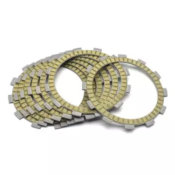 Комплект фрикционных пластин сцепления 7 шт. для SUZUKI DR250 DR250S DR250SE DR 250 1990-1994 DR350 DR350S DR350SE DR 350 350S 350SE 1990-2000