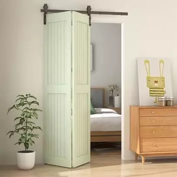 Комплект фурнитуры для раздвижной двери TSMST 3/3.3 фута черный