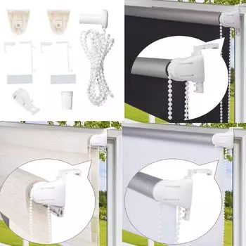 Комплект фурнитуры для рулонных жалюзи OOTDTY, 9 шт., 17 мм