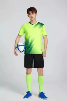 Комплект футбольной формы, униформа тренировочной команды для соревнований, спортивный комплект для детей и взрослых, Мужская футболка