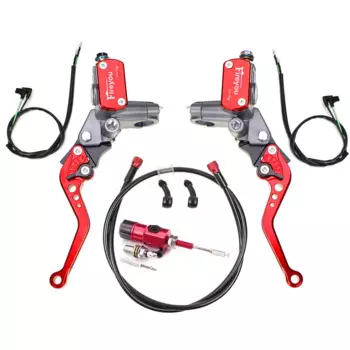 Комплект гидравлического сцепления для мотоцикла, комплект тормозного шланга главного цилиндра, тормозного шланга для Honda Yamaha Kawasaki Suzuki Italika